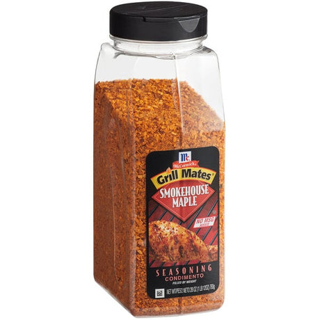 McCormick Grill Mates Smokehouse Maple Seasoning 28 oz. - 6/Case