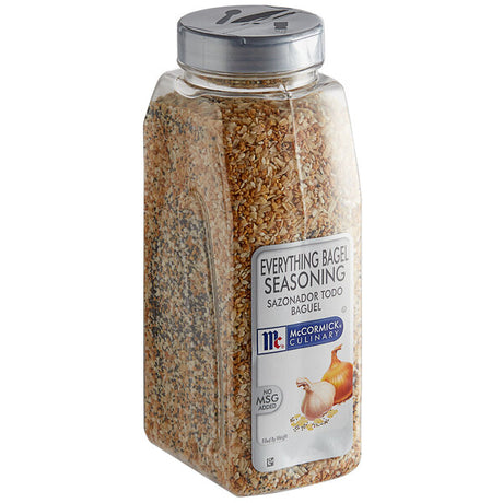 McCormick Culinary 21 oz. Everything Bagel Seasoning - 6/Case
