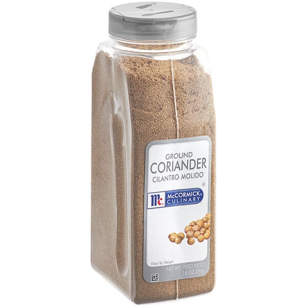 McCormick Culinary Ground Coriander 14 oz. - 6/Case