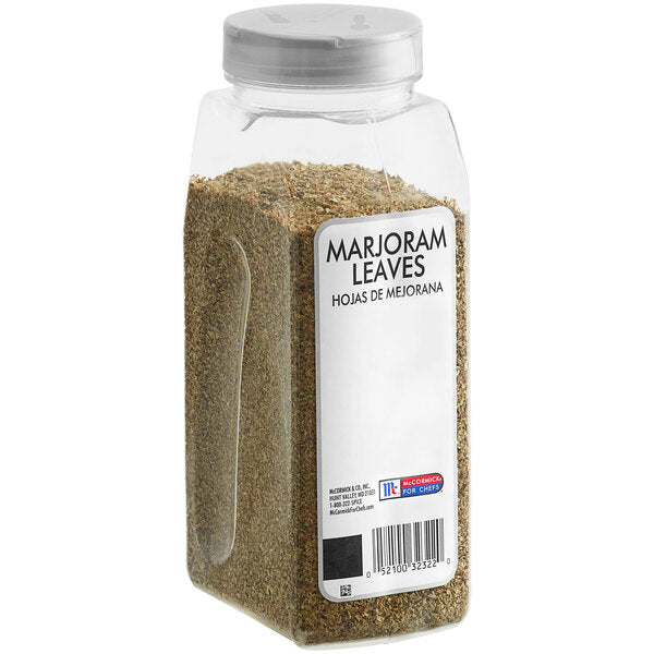 McCormick Culinary Marjoram Leaves 4 oz. - 6/Case