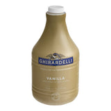 Ghirardelli Vanilla Flavoring Sauce 64 fl. oz. - 6/Case