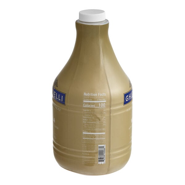 Ghirardelli Vanilla Flavoring Sauce 64 fl. oz. - 6/Case