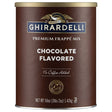Ghirardelli 3.12 lb. Chocolate Frappe Mix - 6/Case