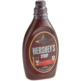 HERSHEY'S Special Dark Chocolate Syrup 21.09 fl. oz. (22 oz.) - 12/Case