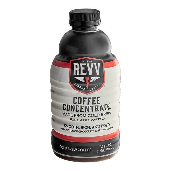 REVV® Cold Coffee 6:1 Concentrate 32 fl. oz. - 6/Case