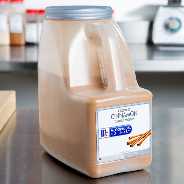 McCormick Culinary Ground Cinnamon 5 lb. - 3/Case