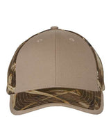 Solid Front Camo Back Cap