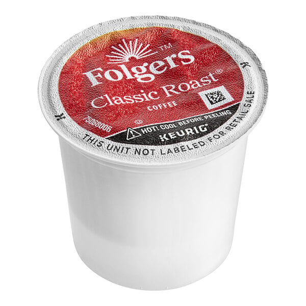 Folgers Classic Roast Coffee Single Serve Keurig® K-Cup® Pods - 96/Case