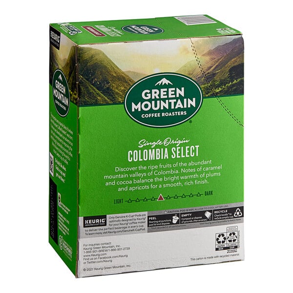 Green Mountain Coffee Roasters Colombia Select Single Serve Keurig® K-Cup® Pods - 96/Case