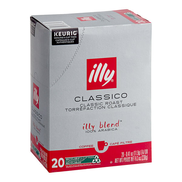 illy Classico Coffee Single Serve Keurig® K-Cup® Pods - 80/Case