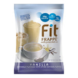 Big Train 3 lb. Fit Frappe Vanilla Protein Drink Mix - 4/Case