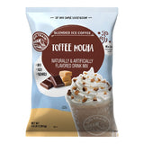 Big Train 3.5 lb. Toffee Mocha Blended Ice Coffee Mix - 5/Case