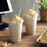 Big Train 3.5 lb. Caramel Latte Blended Ice Coffee Mix - 5/Case