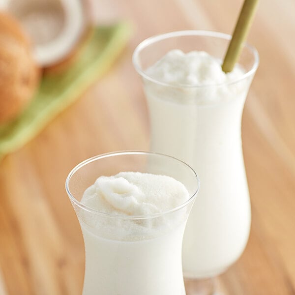 Big Train 3.5 lb. Dragonfly Coconut Blended Creme Frappe Mix - 5/Case