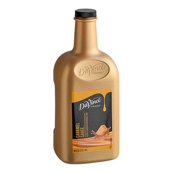 DaVinci Gourmet Caramel Flavoring Sauce 64 fl. oz. - 6/Case
