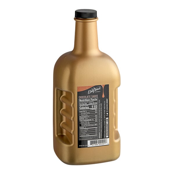 DaVinci Gourmet Chocolate Flavoring Sauce 64 fl. oz. - 6/Case