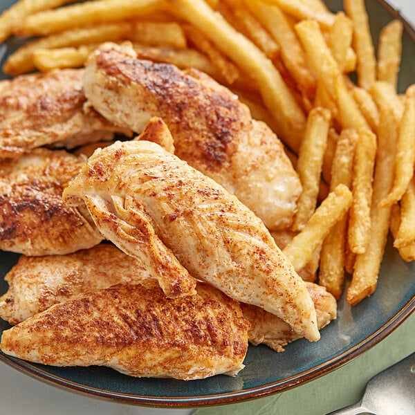 Brakebush Farm Pantry Boneless Skinless 2.5 oz. Halal Chicken Tenders - 64/Case