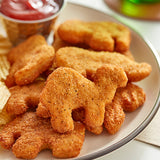 Brakebush Zoo Crew 1.1 oz. Fully Cooked Chicken Breast Nuggets - 145/Case