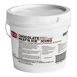 Rich's Chocolate Heat 'n Ice Donut & Roll Icing - 12 lb. Pail