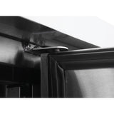 Atosa MPF8201GR Side Mount Refrigerated Pizza Prep Table 44"W X 33.1"D X 44"H with Self-Closing Solid Door