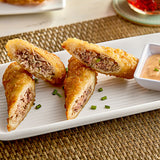 Crunch Factory Corned Beef Reuben Crunch Rolls 3.35 oz. - 48/Case