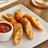 Crunch Factory Mac N' Cheese Crunch Rolls 3.35 oz. - 48/Case