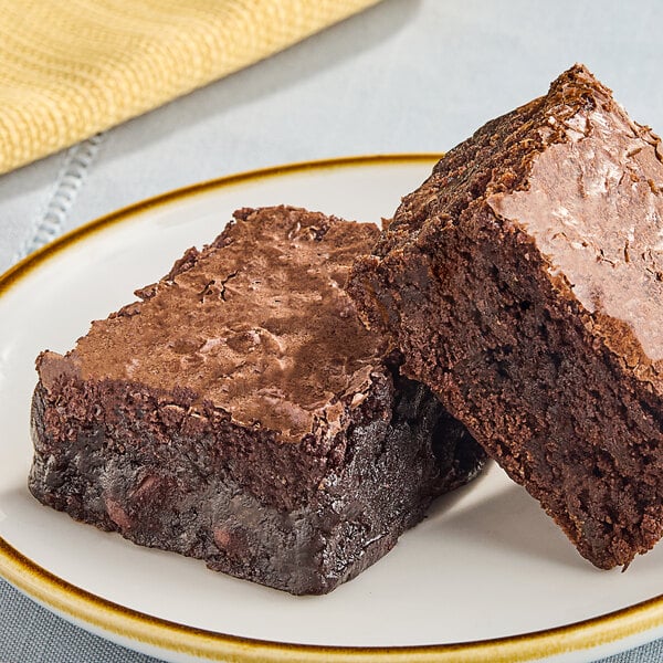 Ghirardelli 7.5 lb. Triple Chocolate Chip Brownie Mix - 4/Case