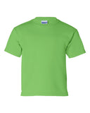 Camiseta juvenil de algodón ultra con cuello redondo | Camiseta de algodón pesado Gildan