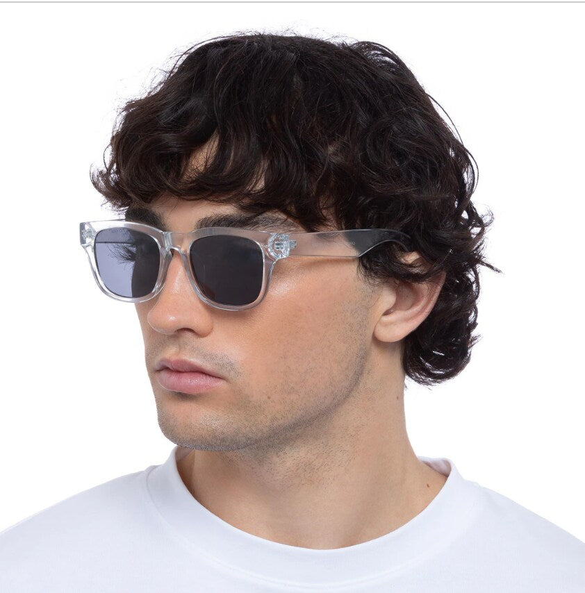 Clear LED Retro Sunglasses