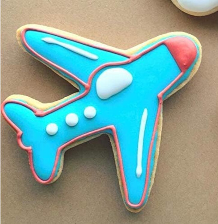 Ann Clark Airplane Cookie Cutter, 4"