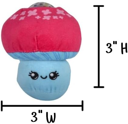 Mushroom Plush Bead Ball Assorted Colors