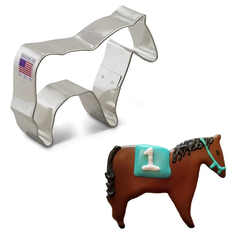 Cortador de galletas Caballo cuerpo completo Ann Clark 3 7/8"