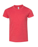 BELLA + CANVAS 24 Pack : Youth CVC Jersey Tee - 3001YCVC in Heather Grass Green