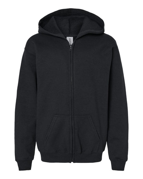 Gildan® Heavy Blend Youth Full-Zip Hooded Sweatshirt