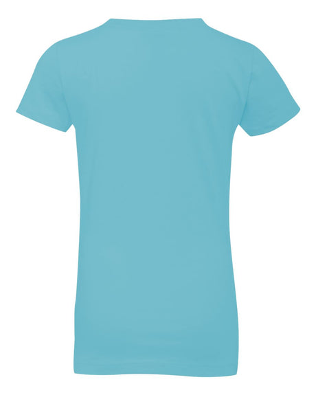 24 PACK: Next Level® Girls Cotton Princess Crewneck Short Sleeve T-Shirt
