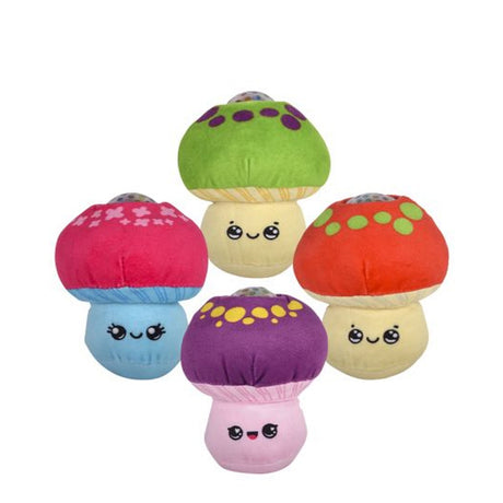 Mushroom Plush Bead Ball Assorted Colors