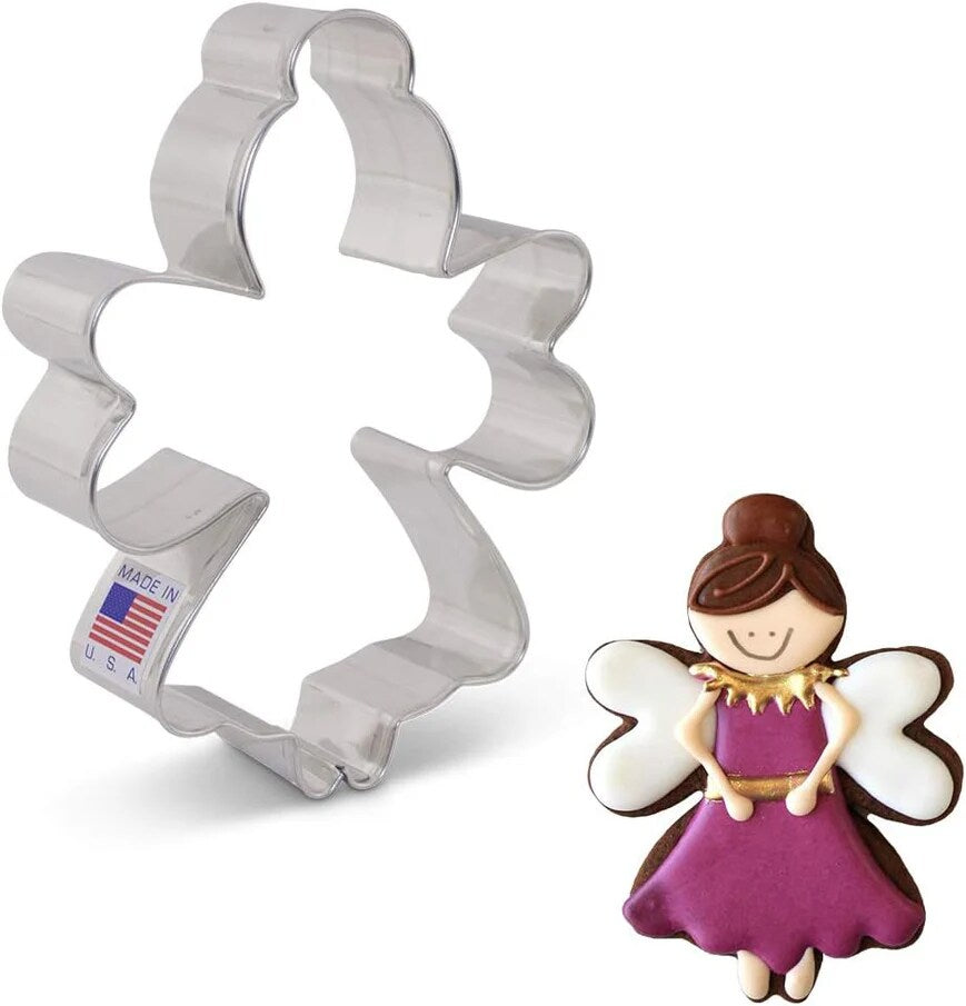 Ann Clark Sugar Plum Tooth Fairy Cookie Cutter, 4.5"