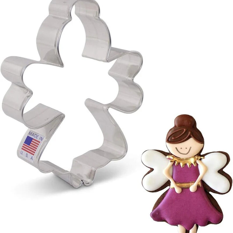 Ann Clark Sugar Plum Tooth Fairy Cookie Cutter, 4.5"