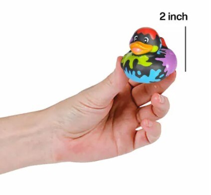 Paint Splatter Rubber Ducks