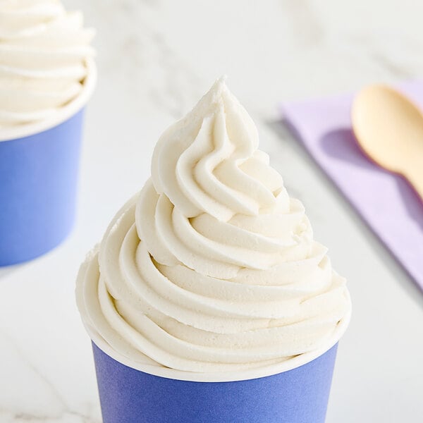 Eclipse Foods Dairy-Free Vegan Vanilla Soft Serve Ice Cream Mix 1 Gallon - 4/Case
