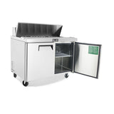 Atosa MSF8302GR Two Door Sandwich Prep Table 48-1/4"W, 13.38 Cu. Ft.