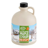 Butternut Mountain Farm Grade A Amber Pure Vermont Maple Syrup 0.5 Gallon - 6/Case