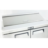 Atosa MSF8302GR Two Door Sandwich Prep Table 48-1/4"W, 13.38 Cu. Ft.