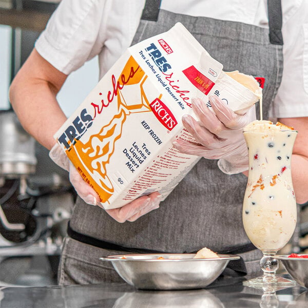 Rich's Tres Leches Dessert Mix 8.8 lb. - 4/Case