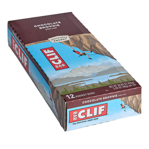 Clif Bar Chocolate Brownie Energy Bar 2.4 oz. - 192/Case