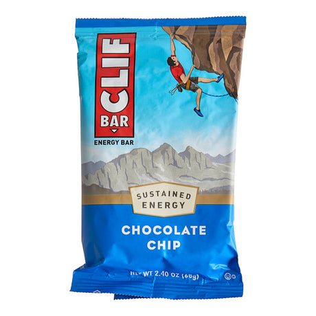 Clif Bar Chocolate Chip Energy Bar 2.4 oz. - 192/Case