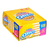 Nabisco Oreo King Size Double Stuf Golden Cookie Snack Pack 8-Count (4 .15 oz.) - 24/Case