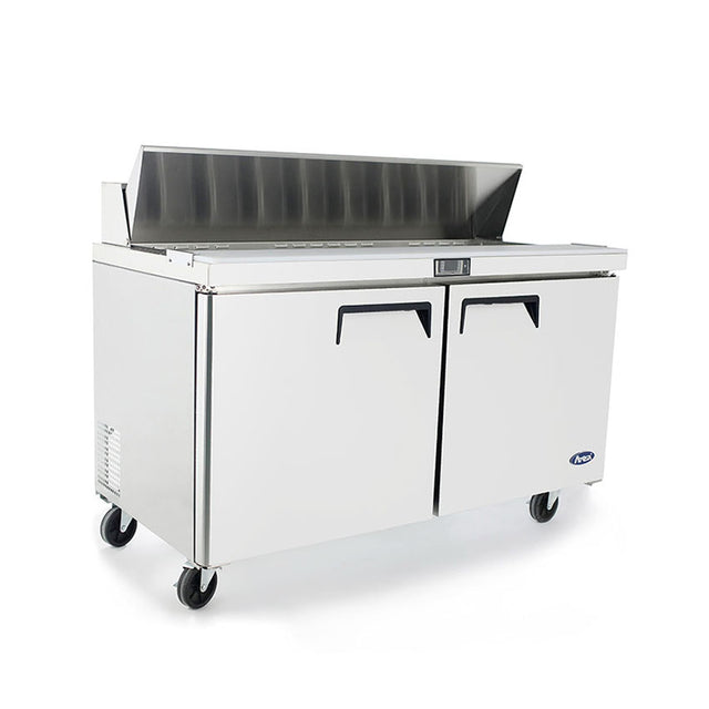 Atosa MSF8303GR Two Door Sandwich Prep Table 60-1/4"W, 17.2 Cu. Ft.