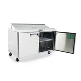 Atosa MSF8303GR Two Door Sandwich Prep Table 60-1/4"W, 17.2 Cu. Ft.