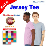 BELLA + CANVAS® Crewneck Short Sleeve Jersey Tee